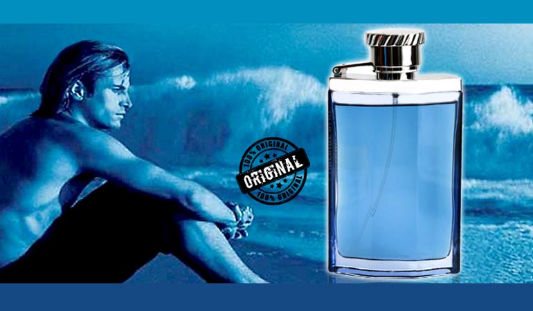 70% off, Rs 4150 only for Dunhill Desire Blue Perfume  For Men (100% Original) - Free Delivery.