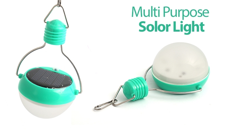 Rechargeable & Water-Proof Multi-Functional LED Solar Light