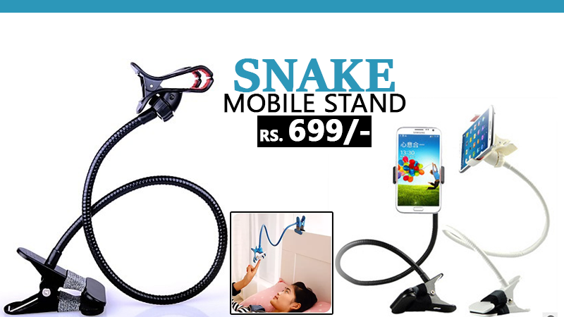 Snake Stand Multi-Purpose Flexible Mobile Stand in Rs. 699/- With Free Home Delivery!