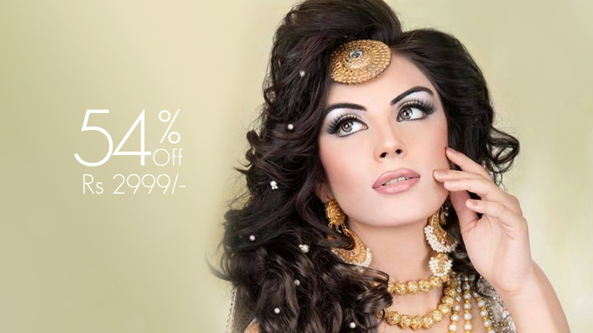 Glam Up Your Night! Get Party Make Up + Hair Style (Straighting or Blow Dry) + Whitening Polisher + Nail Color Application for just Rs 2999/- only instead of Rs 6,500/- [54% off] at LeReve Beauty Salon Gulberg lll Lahore.